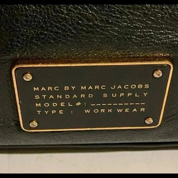 Marc by Marc jacobs black leather satchel bag - Picture 9 of 11